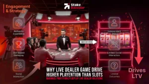 Live Dealer Games vs Slots