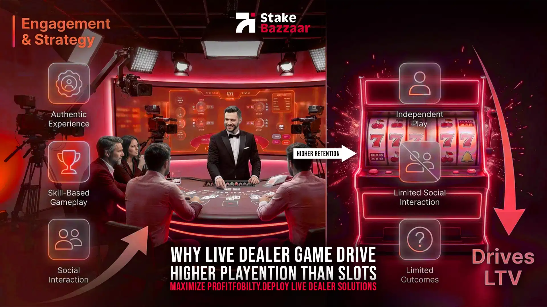 Live Dealer Games vs Slots